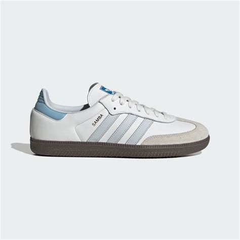 adidas samba wit blauw|adidas samba boots.